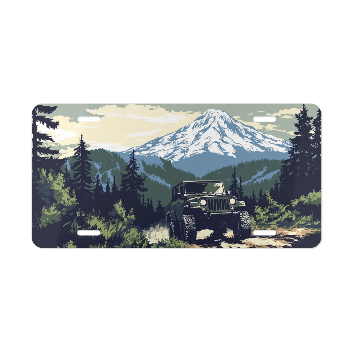 Jeep Vanity License Plate