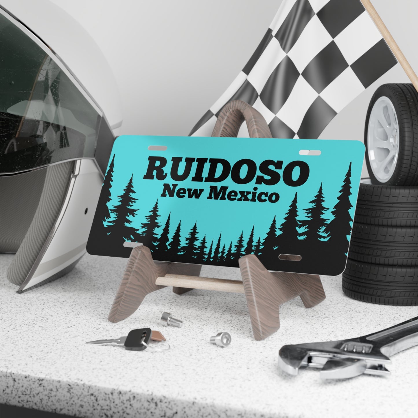 Ruidoso New Mexico Vanity Plate