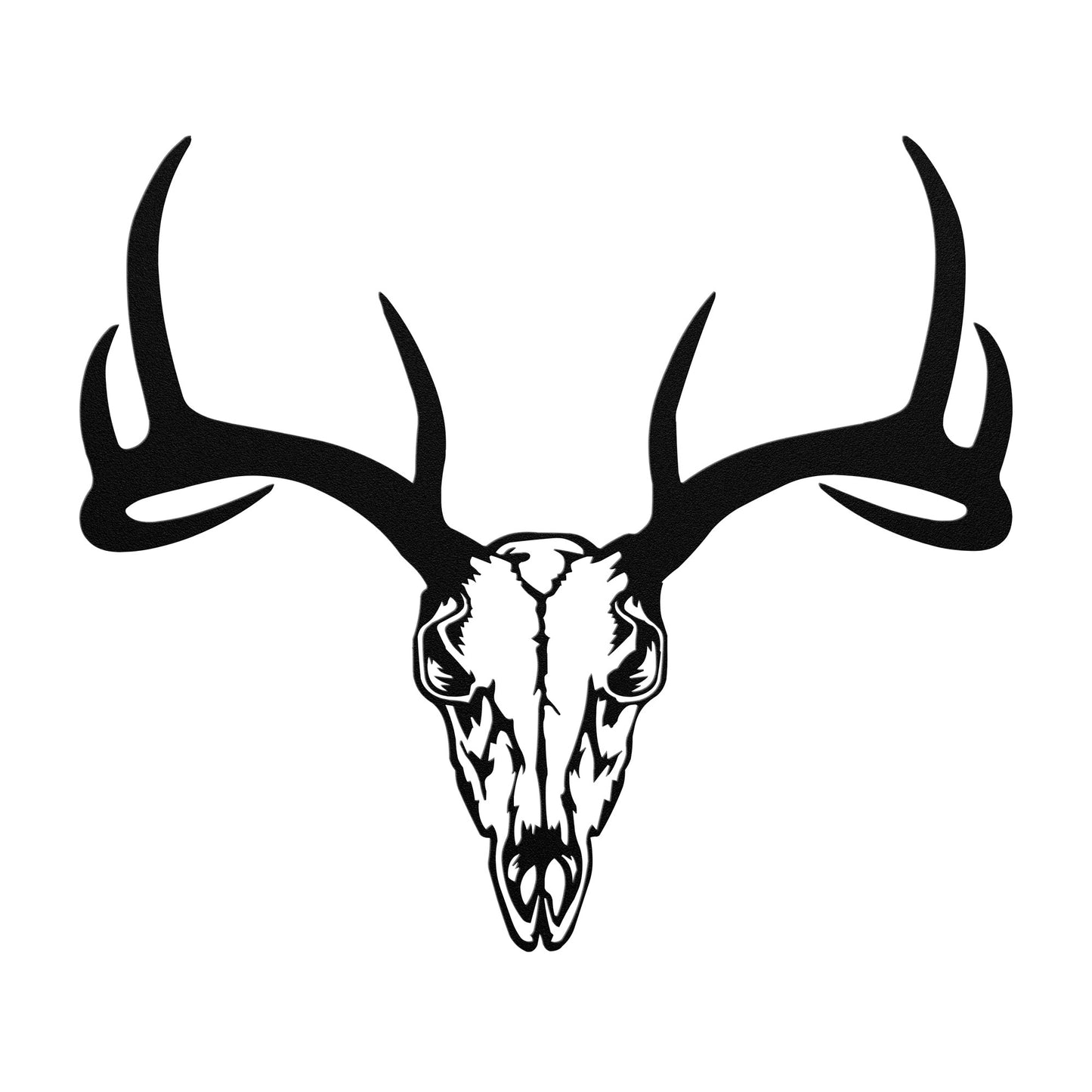 Southwest Deer Skull Metal Art