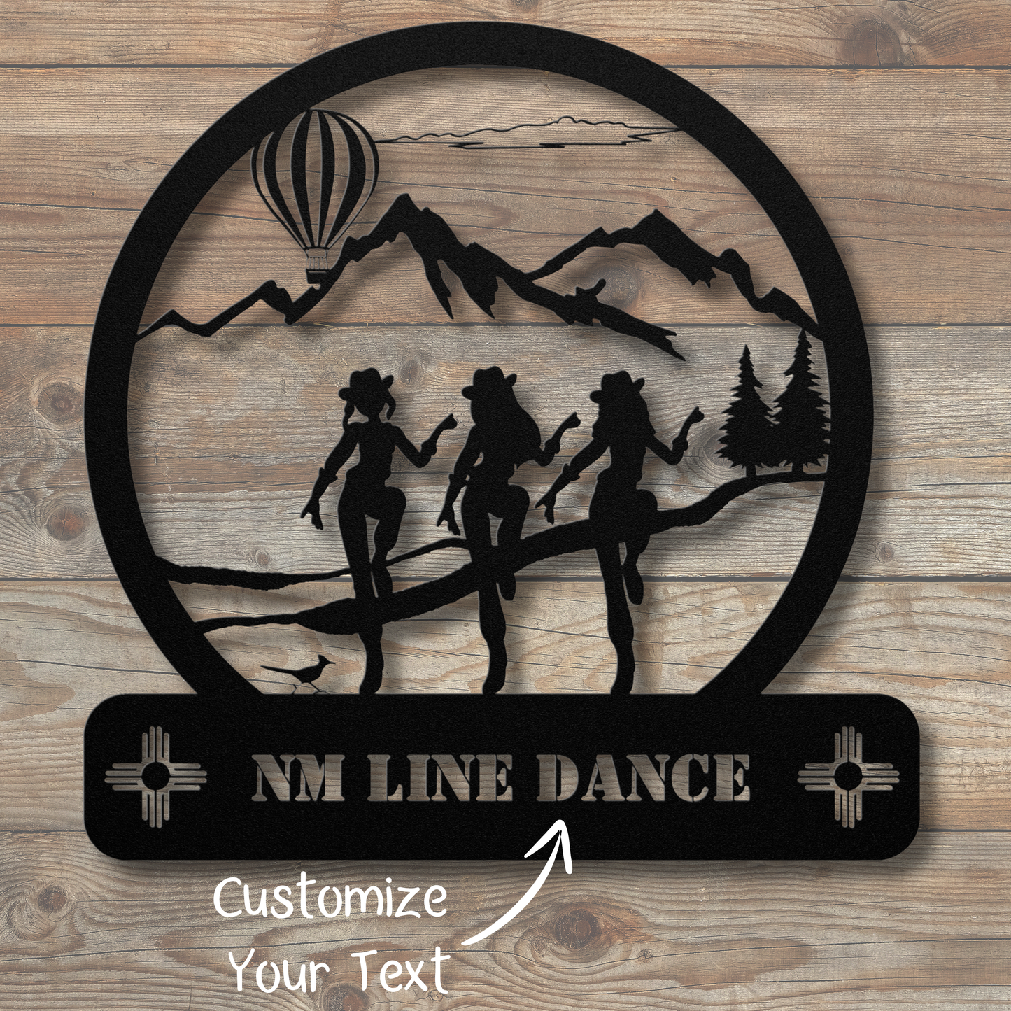 NM Line Dance Wall Art