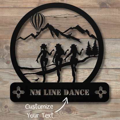NM Line Dance Wall Art