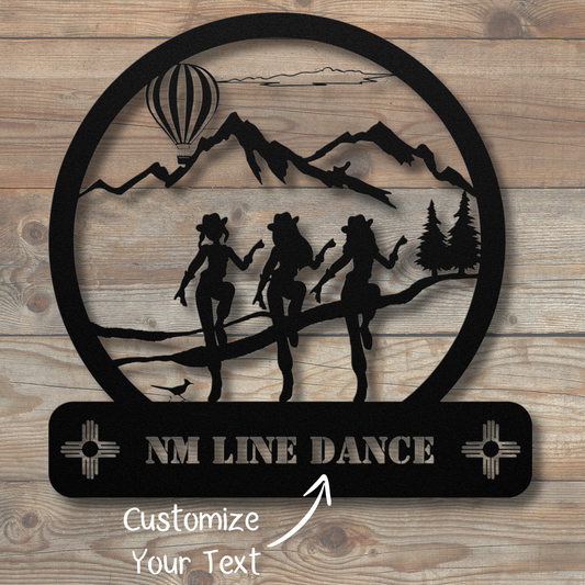 NM Line Dance Wall Art