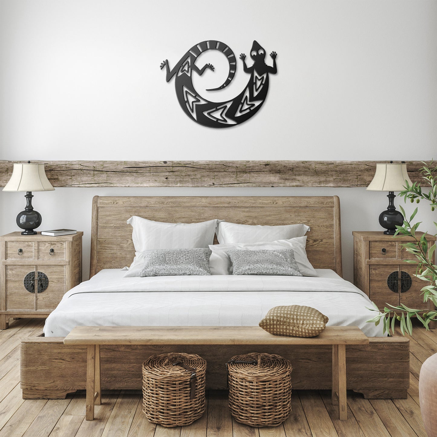 Native American Lizard Wall Art