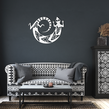 Native American Lizard Wall Art