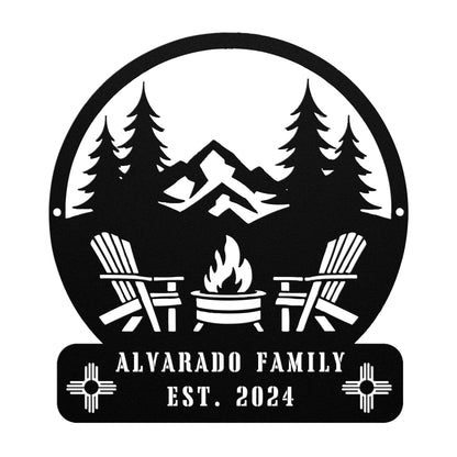 New Mexico Adirondack Chairs Sign