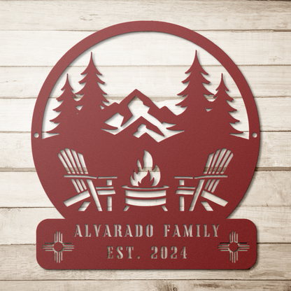 New Mexico Adirondack Chairs Sign