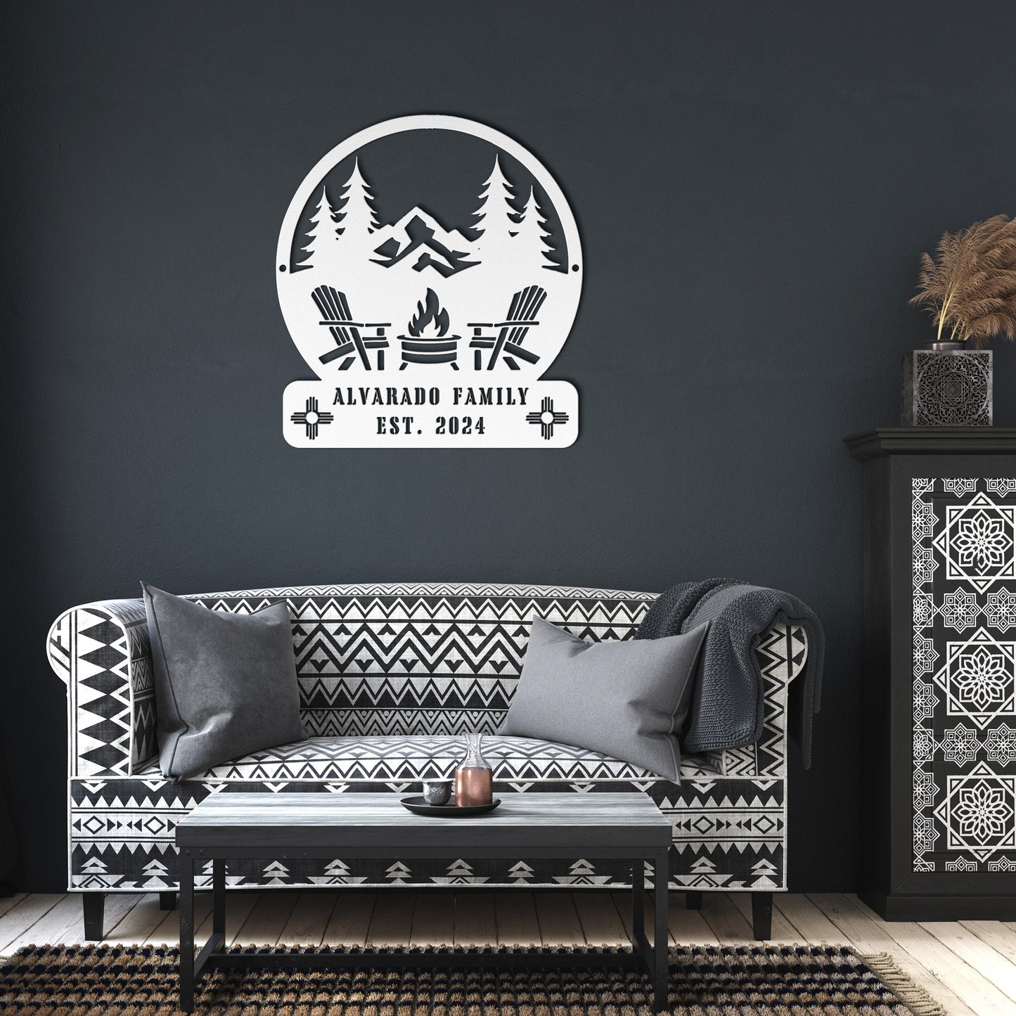 New Mexico Adirondack Chairs Sign