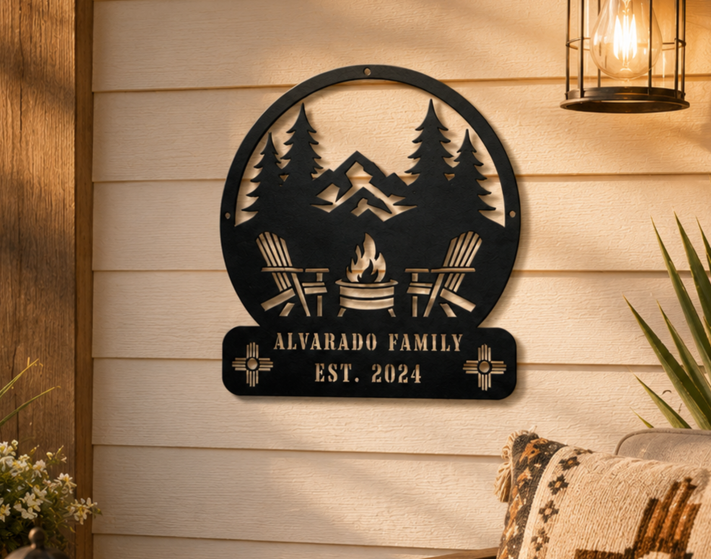New Mexico Adirondack Chairs Sign